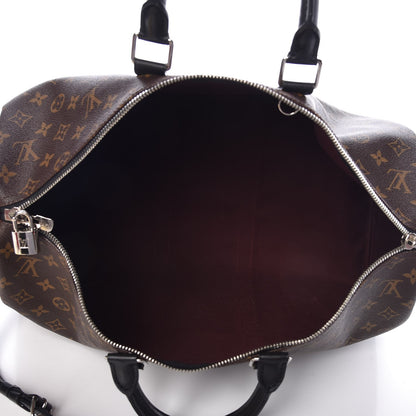 Louis Vuitton Monogram Macassar Keepall Bandouliere 45 5 of 7
