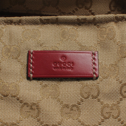 Gucci GG Monogram Large Web Handle Bucket Tote 5 of 8