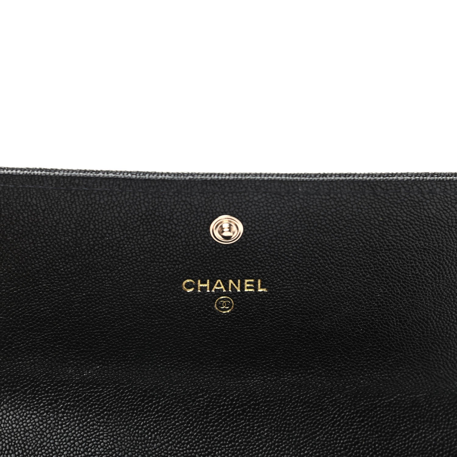 Chanel Caviar Quilted Medium Boy Flap Wallet Black 6 of 8