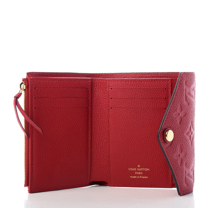 Louis Vuitton Empreinte Victorine Wallet Scarlet 5 of 6