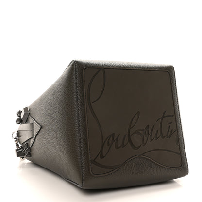 Christian Louboutin Calfskin Empire Spike Studded Mini Cabachic Tote Rocket 4 of 9