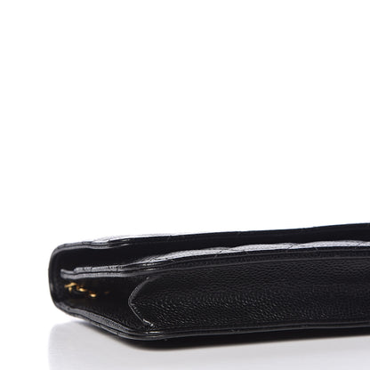 Chanel Caviar Quilted Wallet On Chain WOC Black 9 of 11