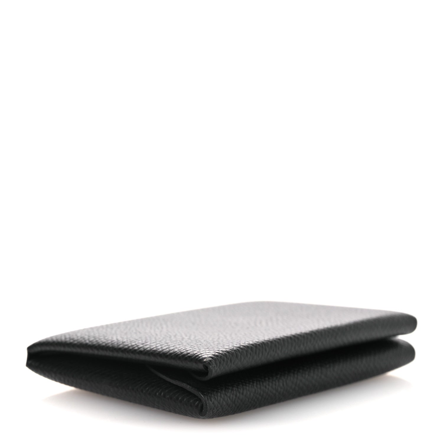 Hermes Epsom Calvi Duo Card Case Black 4 of 8