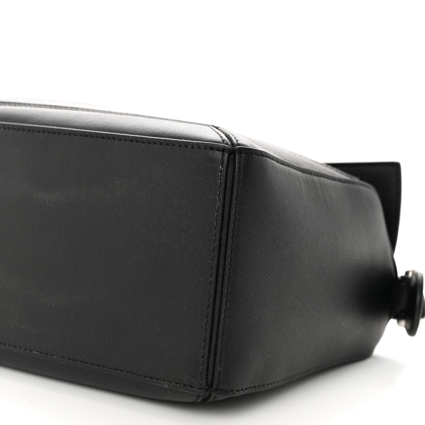 Calfskin Small Puzzle Bag Black
