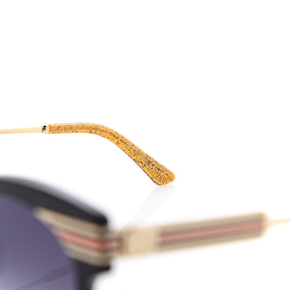 Gucci Glitter Cat Eye Sunglasses GG0283S Black 6 of 7