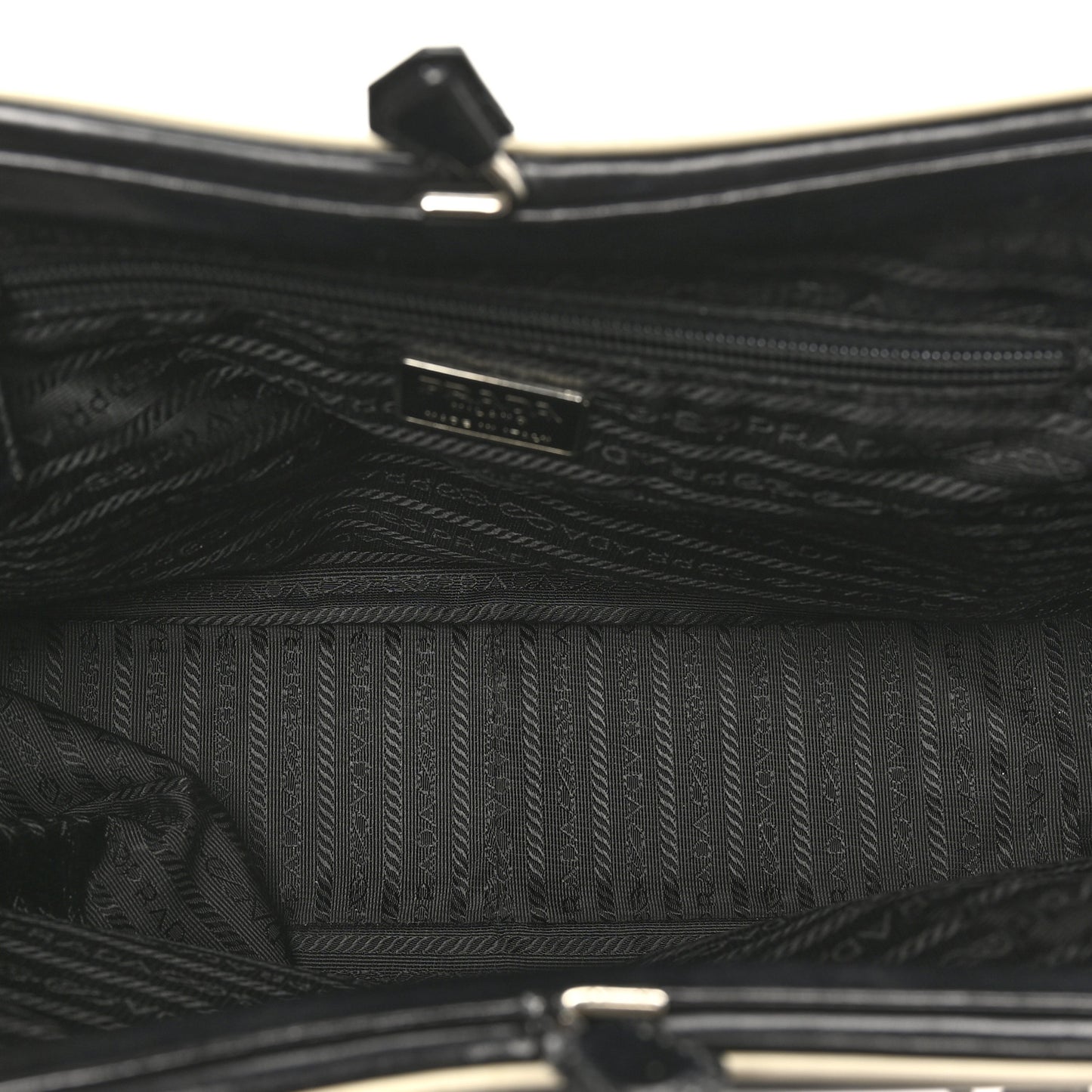 Spazzolato Doctor Bag Black White