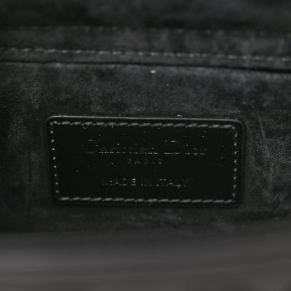 Christian Dior Calfskin Cannage Diamond Medium Lady D-Joy Black 6 of 9