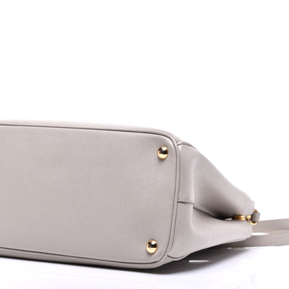 Prada Saffiano Medium Galleria Double Zip Tote Argilla 9 of 9