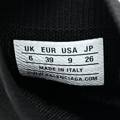 Balenciaga Technical 3D Recycled Knit Bi-Color Sole Womens Speed 2.0 Sneakers 39 Black White 7 of 9