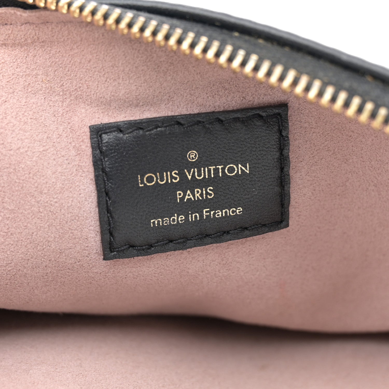 Louis Vuitton Lambskin Embossed Monogram Coussin PM Black 7 of 12