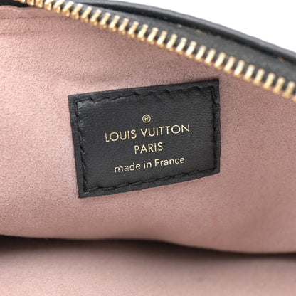 Louis Vuitton Lambskin Embossed Monogram Coussin PM Black 7 of 12