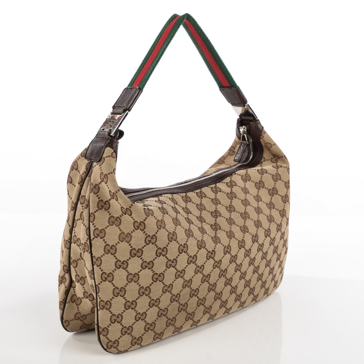 Monogram Medium Pop Hobo Dark Brown