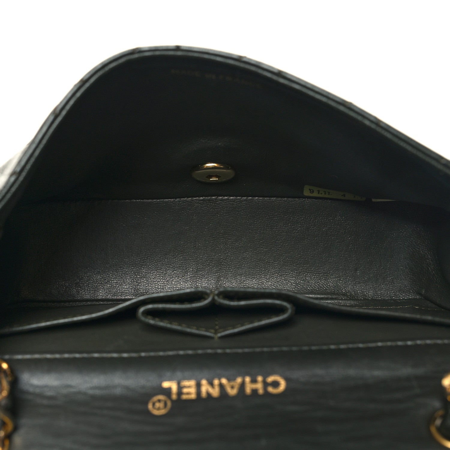Chanel Lambskin Quilted Small Single Flap Bag Green 5 of 11