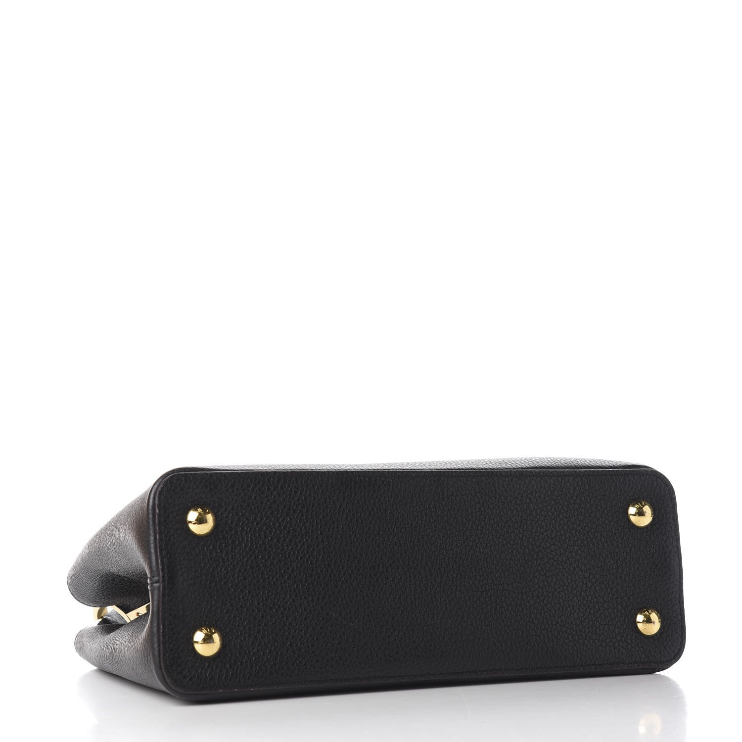 Louis Vuitton Taurillon Capucines PM Black 3 of 13