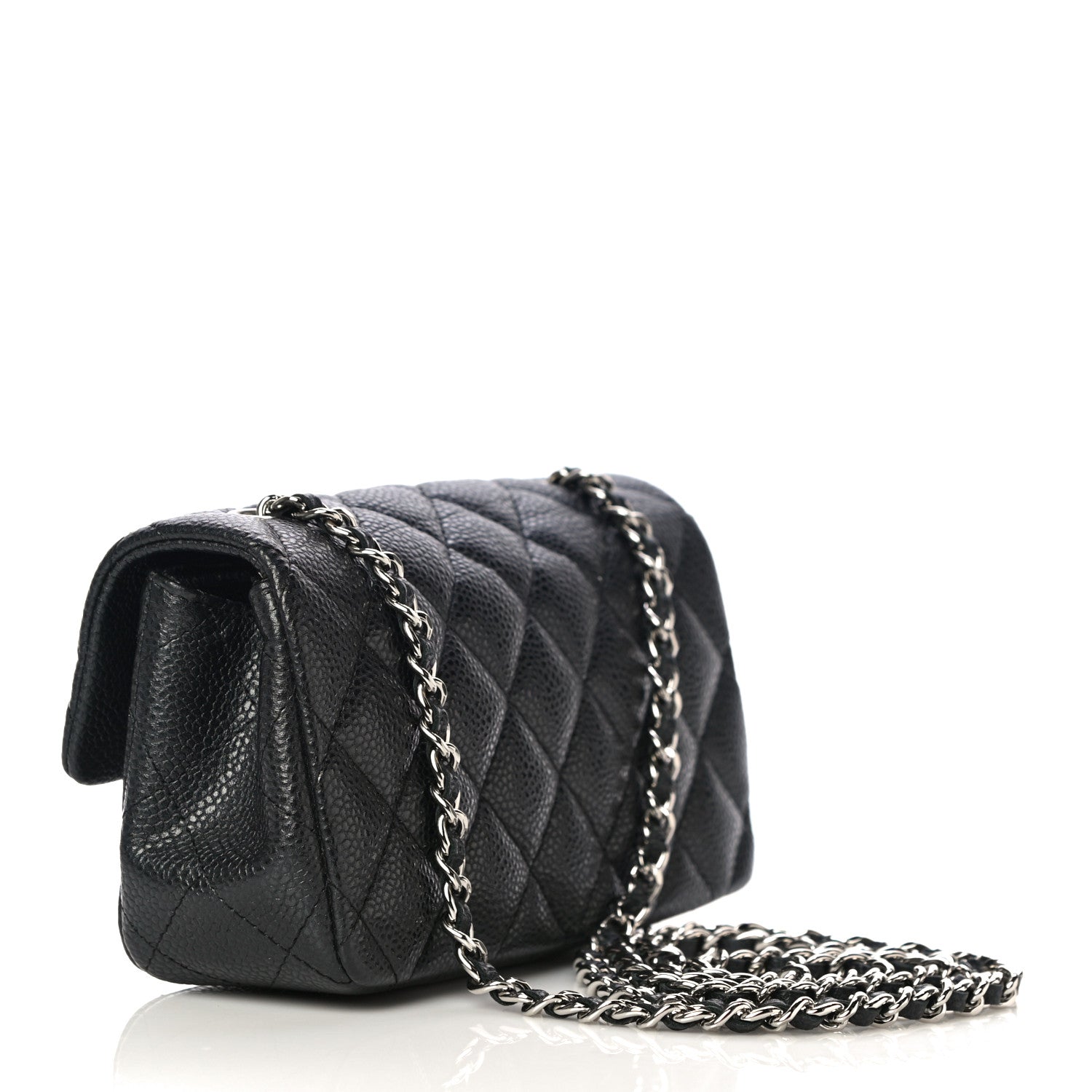 Chanel Caviar Quilted Extra Mini Flap Black 2 of 11