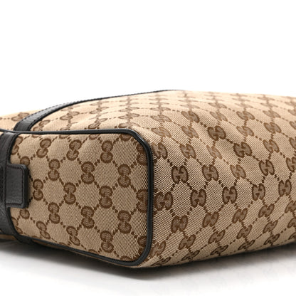 Gucci Monogram Dollar Calfskin Large Camera Case Beige Ebony Testa di Moro Marrone Scuro 10 of 11