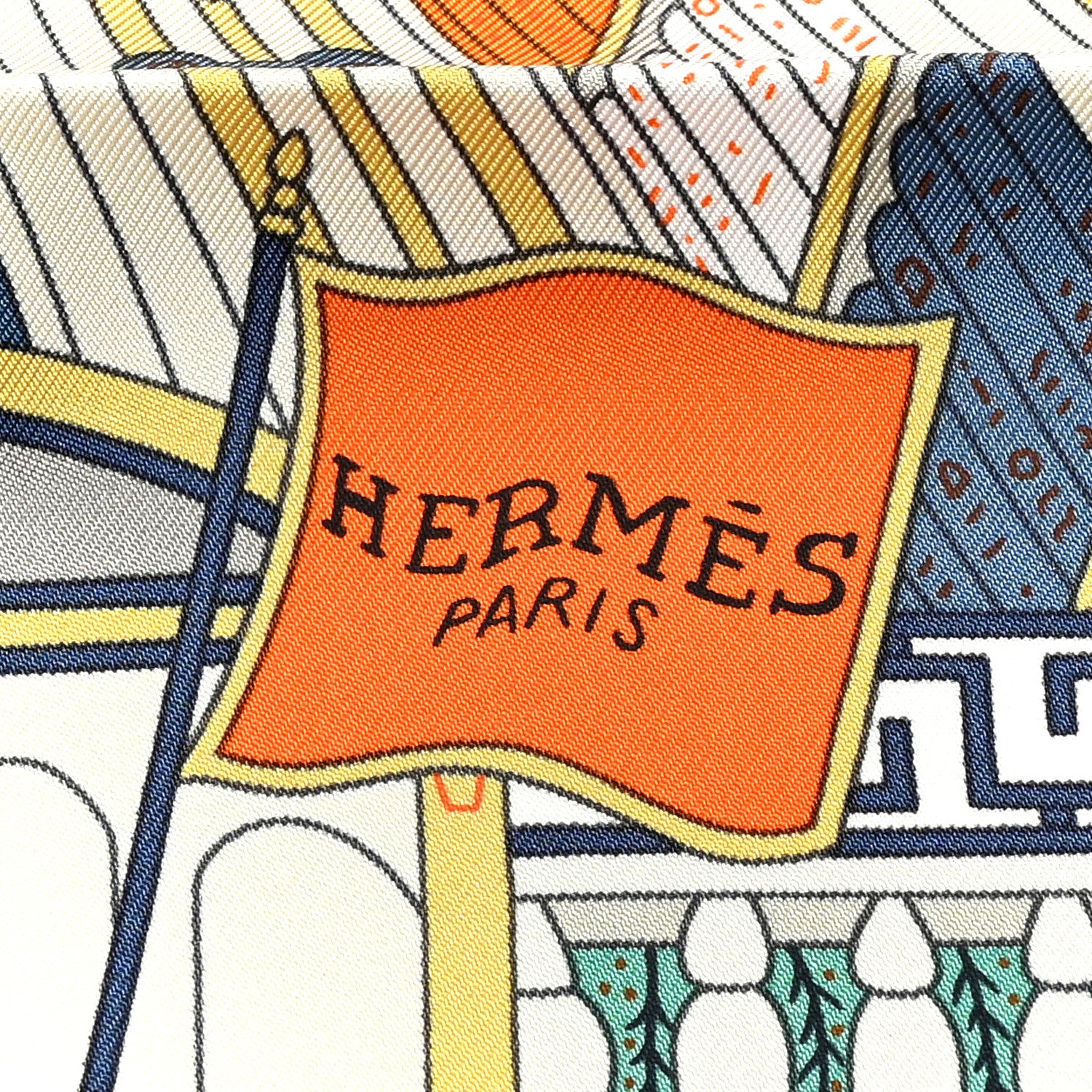 Hermes Silk Objets de Curiosite Scarf 90 2 of 5
