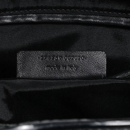 Saint Laurent Textured Patent Leather Large Cabas Chyc Black 7 of 8