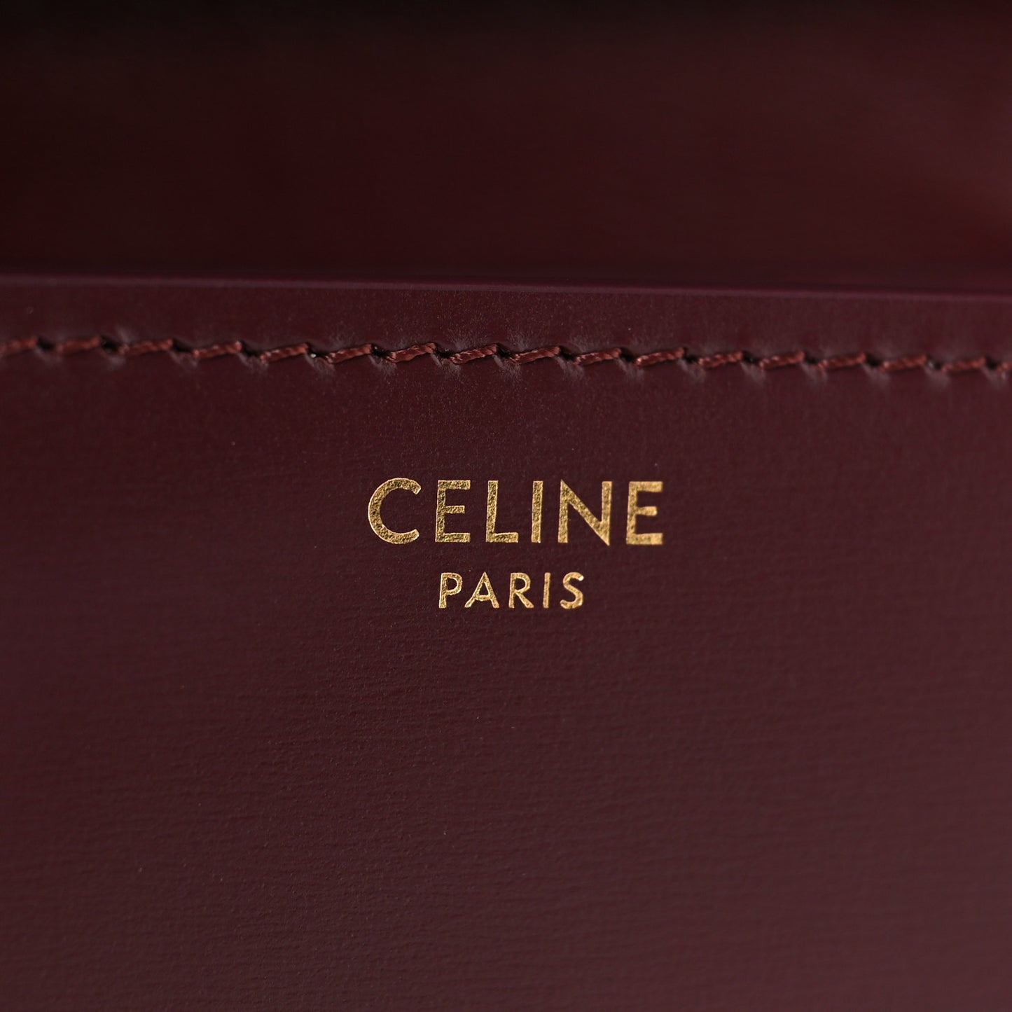 Box Calfskin Small Classic Box Flap Bag Burgundy