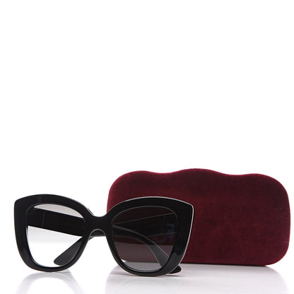 Gucci Acetate Sunglasses GG0327S Black 7 of 7