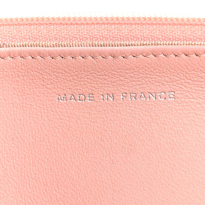 Chanel Lambskin Quilted Wallet On Chain WOC Pink 7 of 12