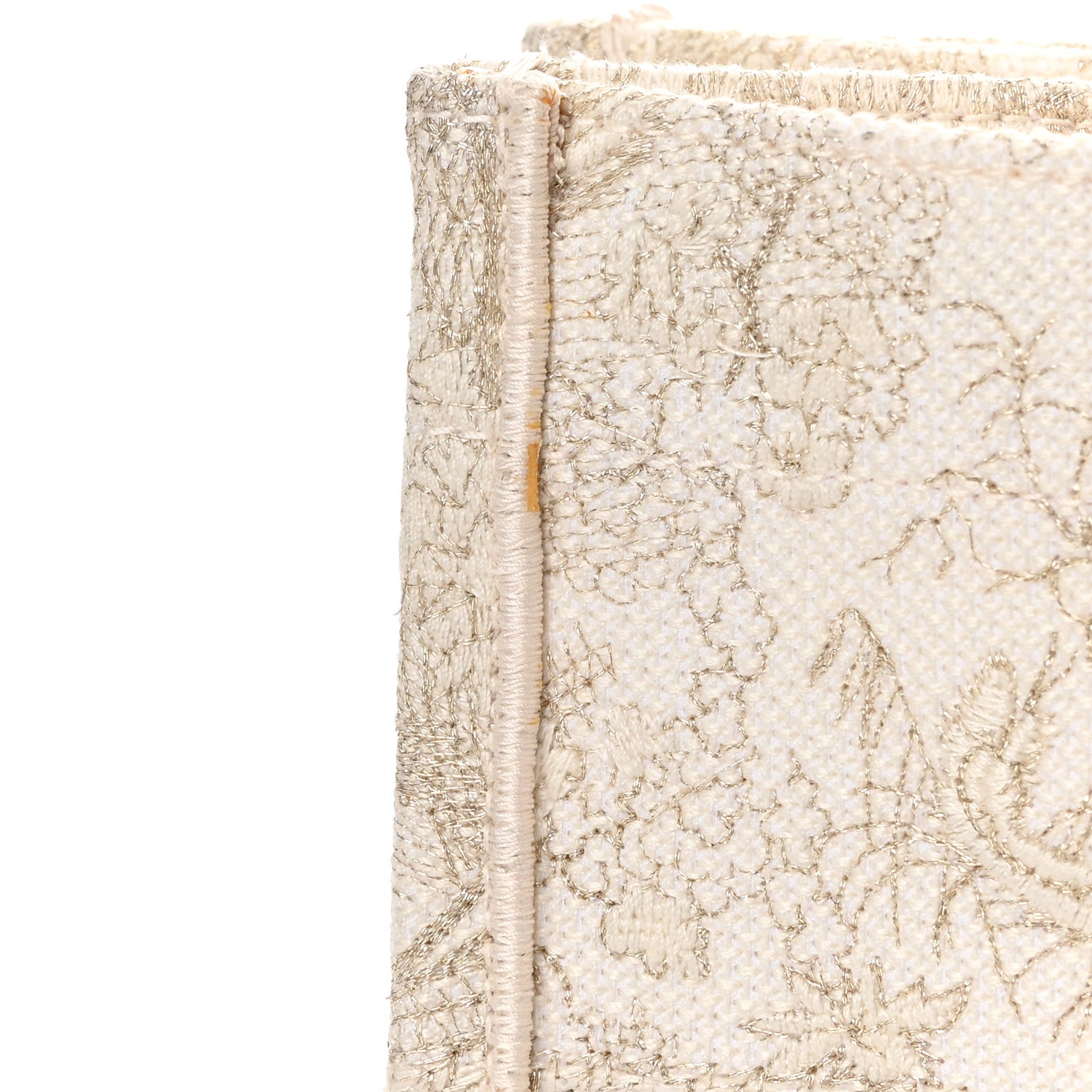Christian Dior Canvas Embroidered Medium Dioriviera Toile De Jouy Book Tote Gold 13 of 15