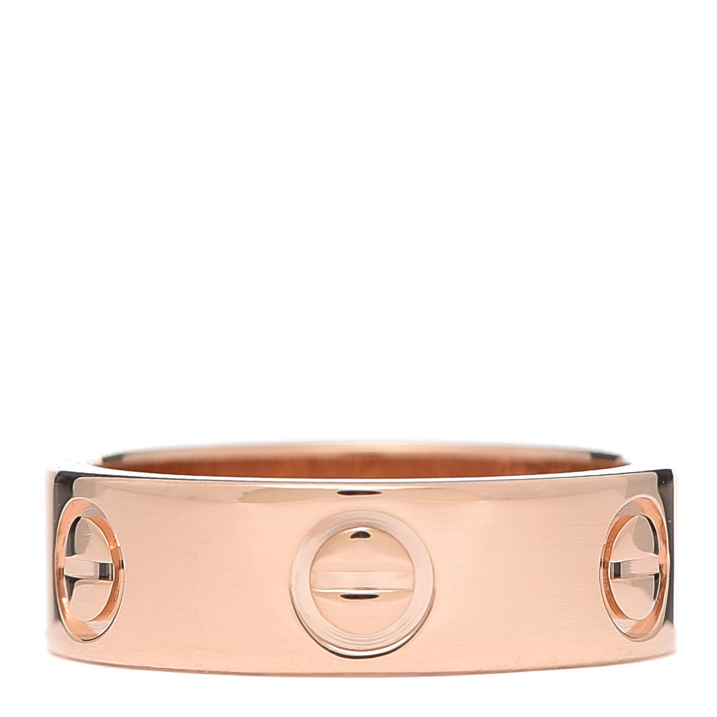 18K Pink Gold 5.5mm LOVE Ring 48 4.5