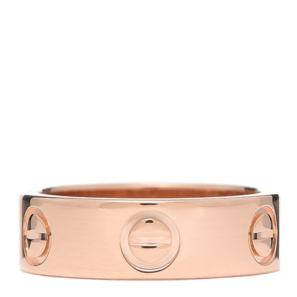 Cartier 18K Pink Gold 5.5mm LOVE Ring 48 4.5 3 of 4