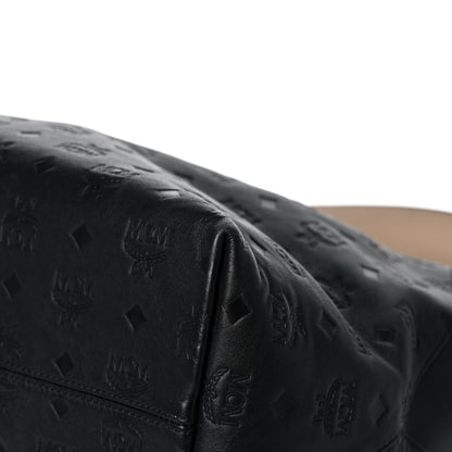 MCM Calfskin Ottomar Large Klara Hobo Black 10 of 14
