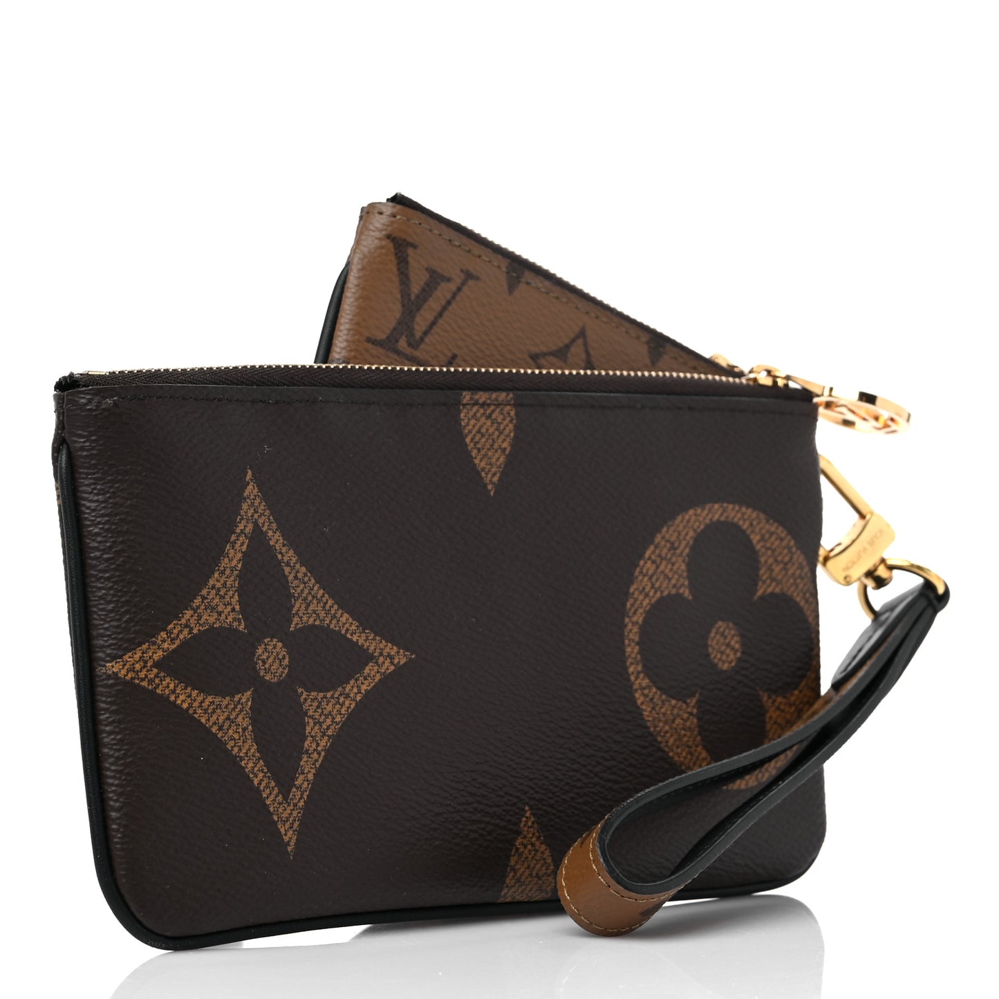 Reverse Monogram Giant Trio Pouch
