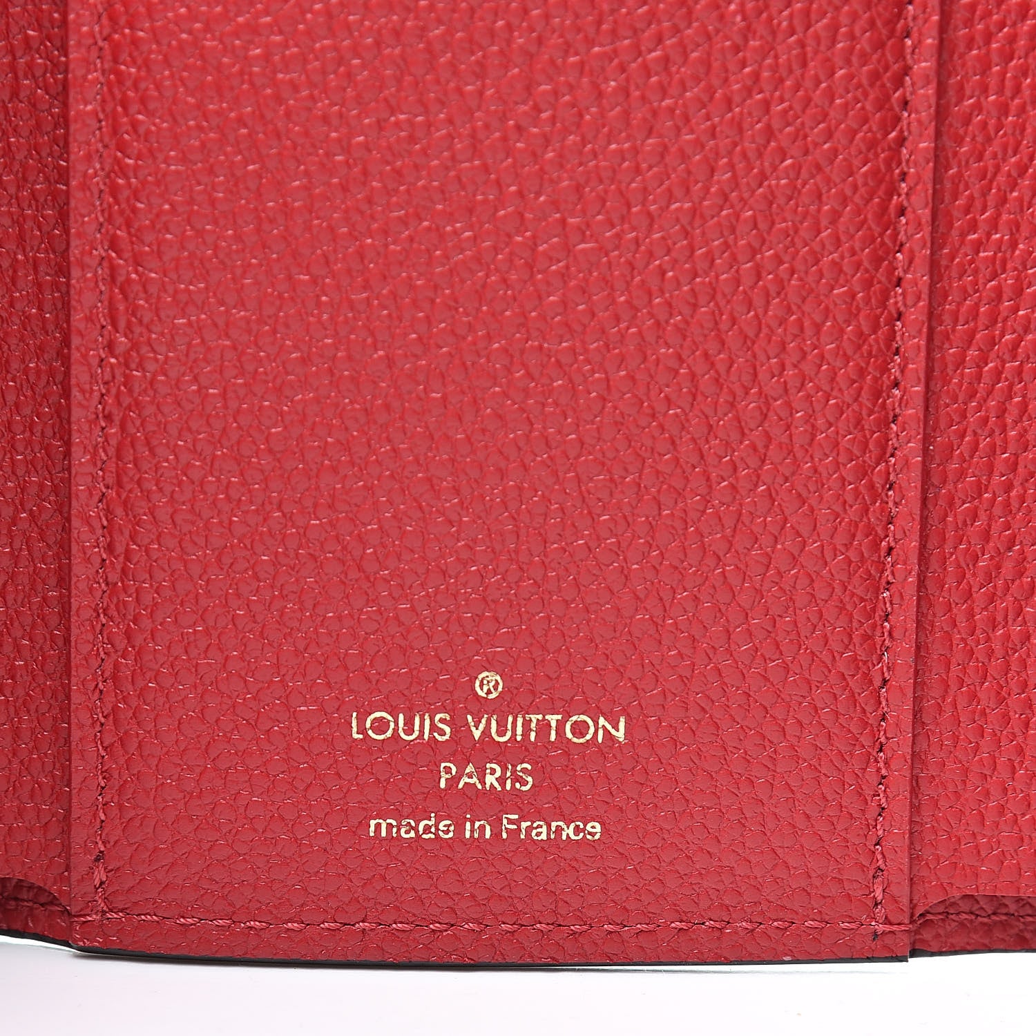Louis Vuitton Empreinte Victorine Wallet Scarlet 6 of 7