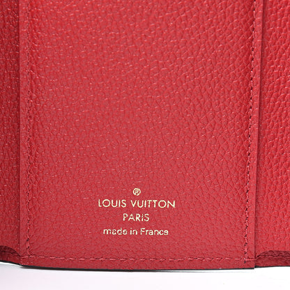 Louis Vuitton Empreinte Victorine Wallet Scarlet 6 of 7