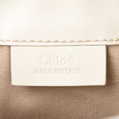 Chloe Calfskin Quilted Mini Faye Backpack Natural White 9 of 14