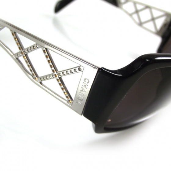 Chanel Rhinestone Sunglasses 5074-B 9 of 9