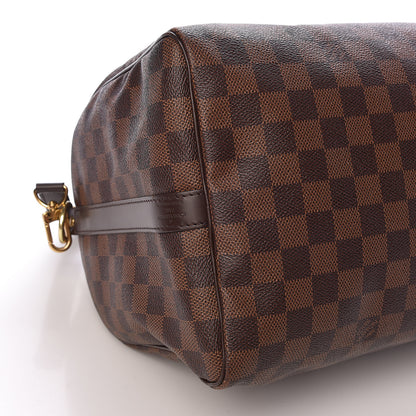 Louis Vuitton Damier Ebene Speedy Bandouliere 35 9 of 10