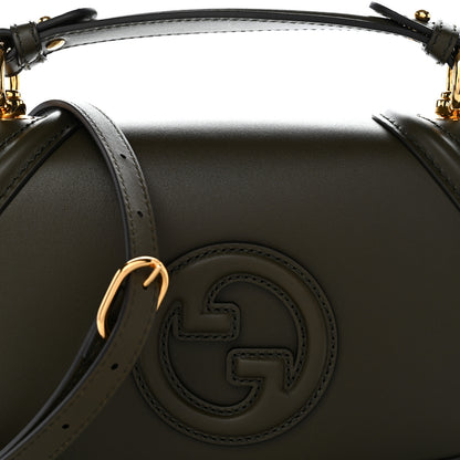 Gucci Arabella Calfskin Medium Blondie Top Handle Bag Luscious Green 7 of 11