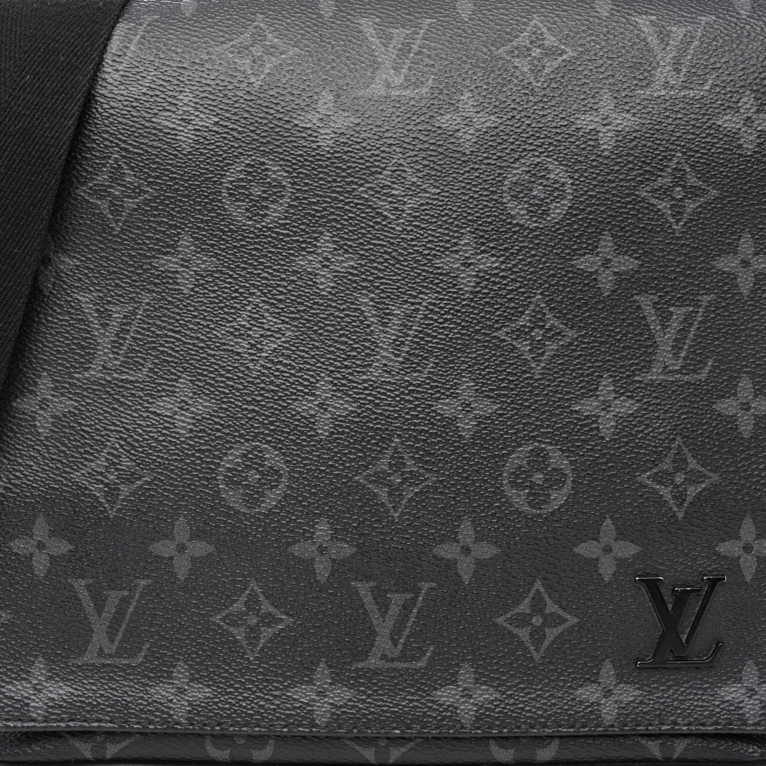 Louis Vuitton Monogram Eclipse District PM Black 8 of 10