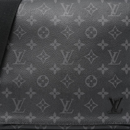 Louis Vuitton Monogram Eclipse District PM Black 8 of 10