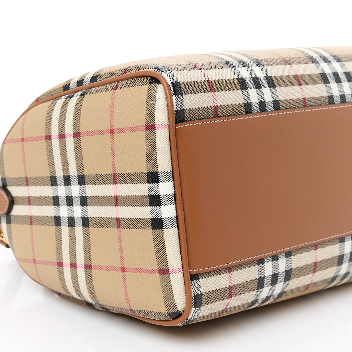 Burberry Horseferry Check Medium Bowling Bag Archive Beige 9 of 10