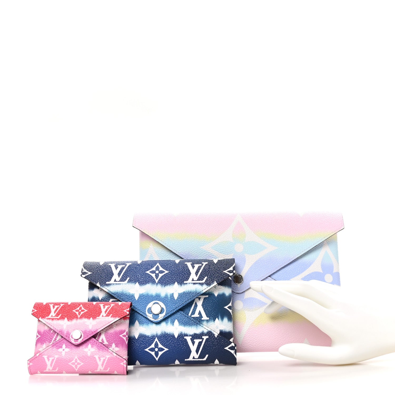 Louis Vuitton Monogram Escale Kirigami Pochette Set 2 of 11
