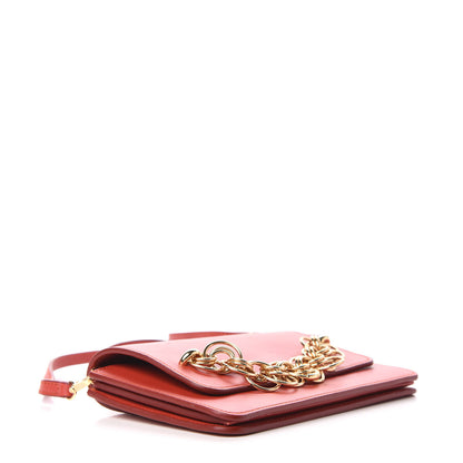 Chloe Calfskin Drew Bijou Clutch Earthy Red 4 of 10