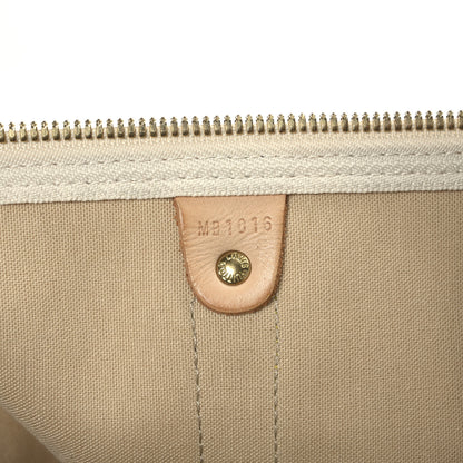 Louis Vuitton Damier Azur Keepall Bandouliere 55 7 of 22