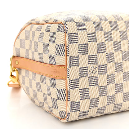 Louis Vuitton Damier Azur Speedy Bandouliere 25 9 of 10