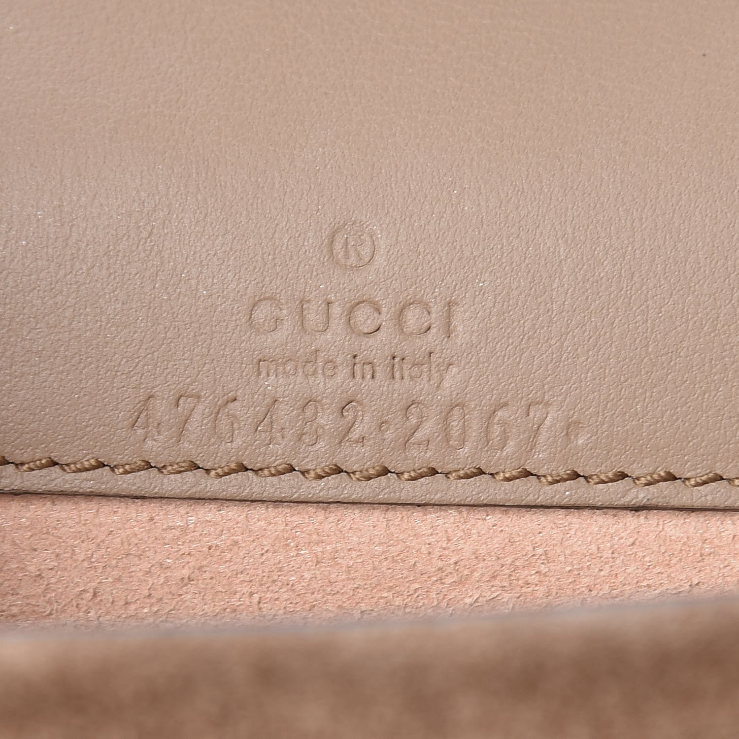 Gucci GG Supreme Monogram Super Mini Dionysus Shoulder Bag Taupe 8 of 9