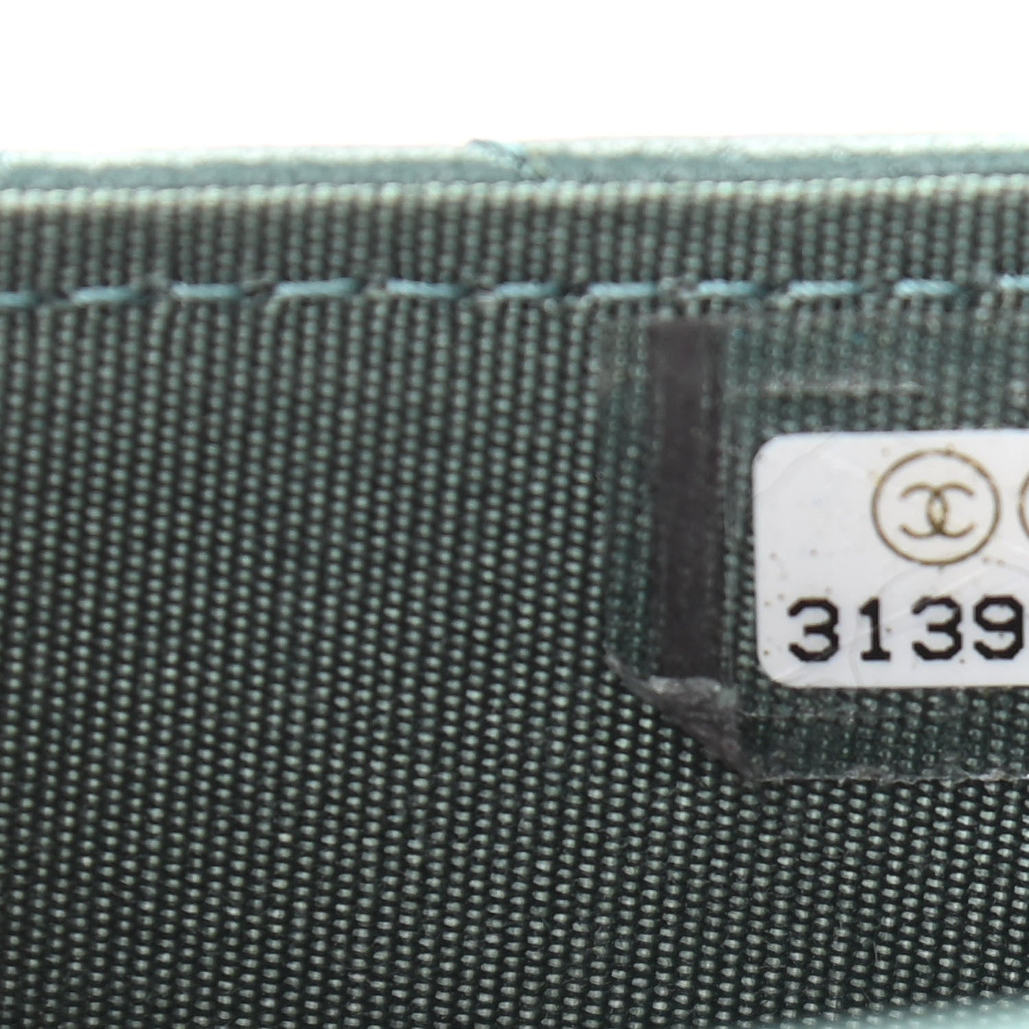 Chanel Lambskin Quilted Top Handle Flap Coin Purse With Chain Green 8 of 13