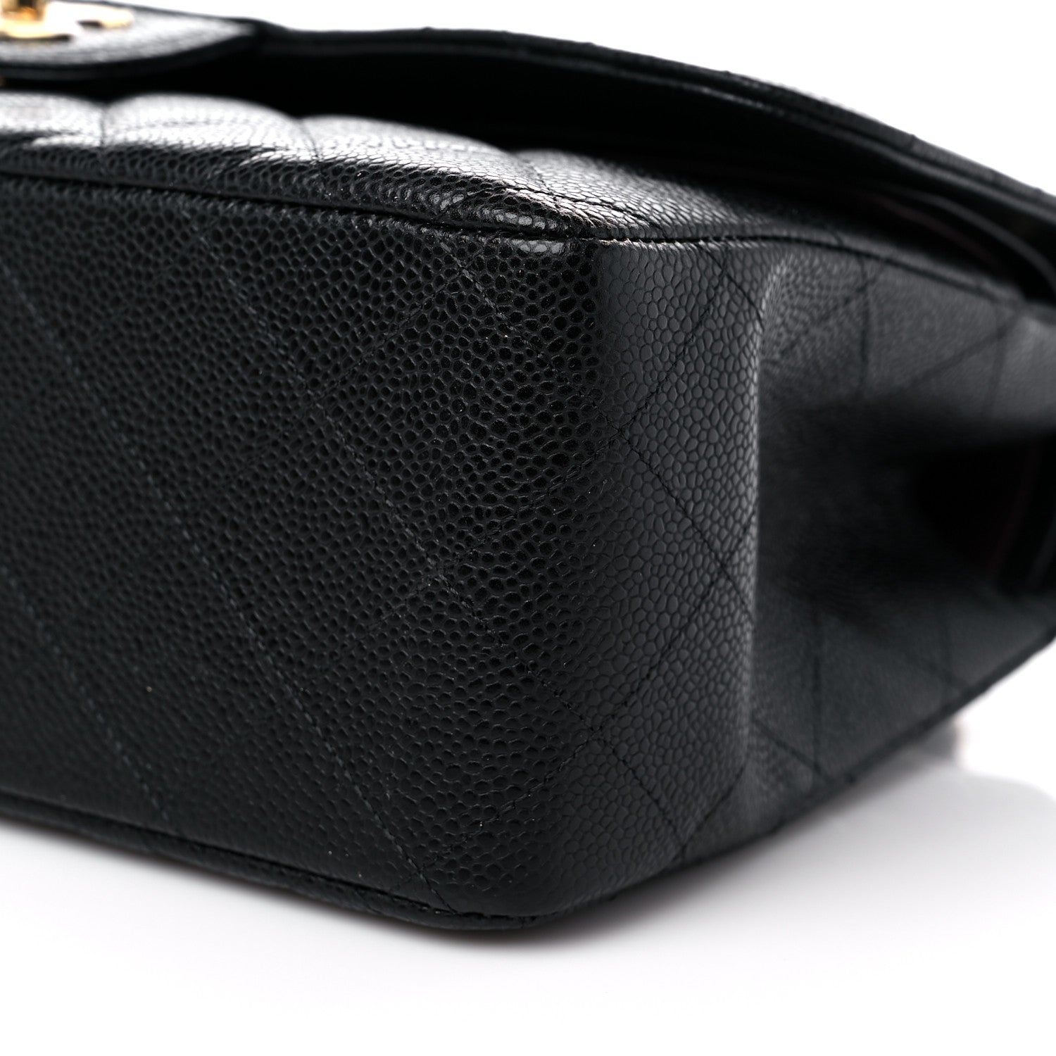 Chanel Caviar Quilted Jumbo Double Flap Black 9 of 9