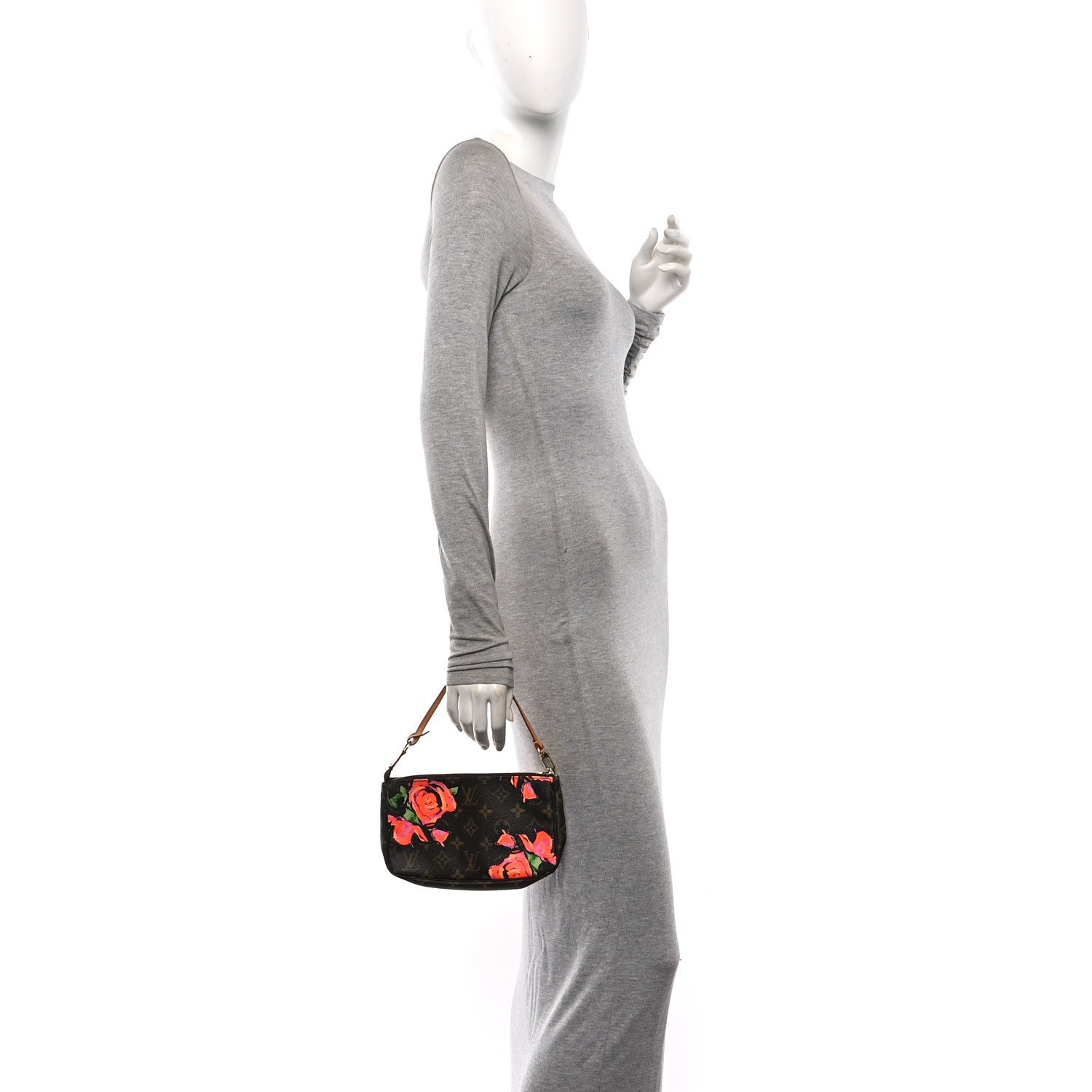 Louis Vuitton Monogram Roses Pochette Accessories 2 of 10