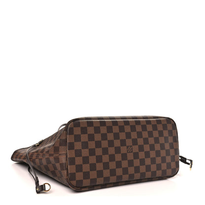 Louis Vuitton Damier Ebene Neo Neverfull MM Rose Ballerine 5 of 12