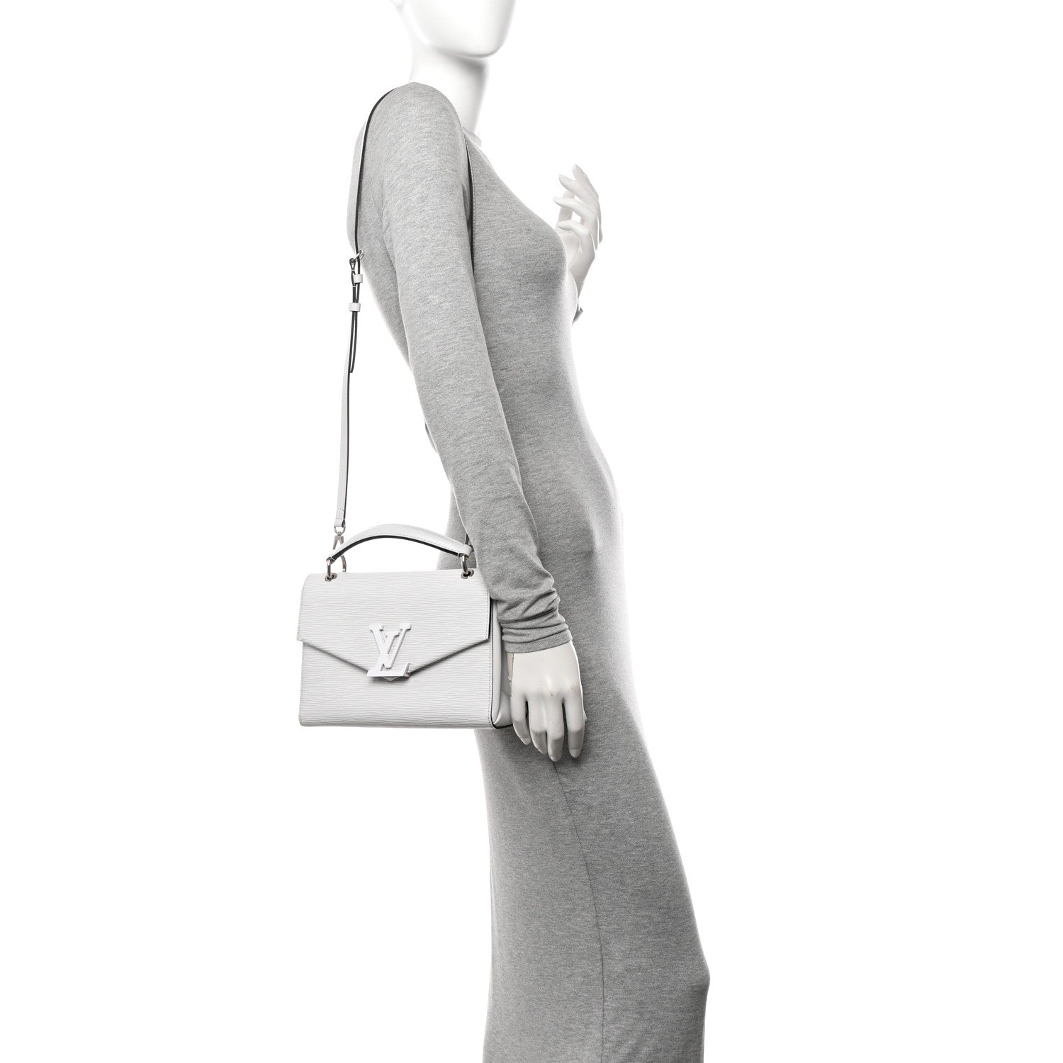 Louis Vuitton Epi Pochette Grenelle White 2 of 10