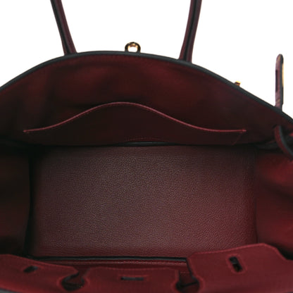 Hermes Togo Birkin 25 Rouge H 5 of 11